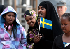 Szwecja: 91% społeczeństwa cieszy się z zalewu imigrantów